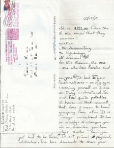 Lee Boyd Malvo - DC SNIPER- Handwriten Letter and Envelope