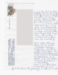 Dayton Leroy Rogers - Handwritten Letter and Envelope