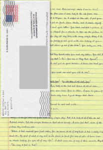 Edward Spreitzer - Chicago Ripper Crew - Handwritten Letter and Envelope