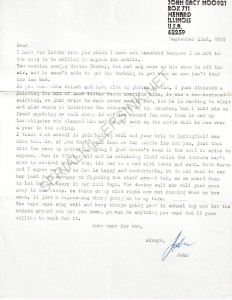 John Wayne Gacy - Typed Letter Signed and Envelope