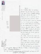 Matthew Dempsey - Handwritten Letter and Envelope