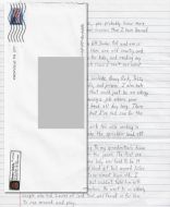 Sean Patrick Goble - Handwritten Letter and Envelope