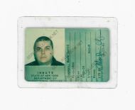 Mark David Chapman - Vintage First Prison ID Badge - 1981
