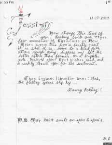 Danny Rolling - The Gainesville Ripper - Handwritten Letter and Envelope