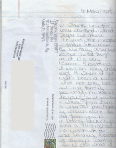 Amanda Logue - Porn Star Murderess - Handwritten Letter and Envelope