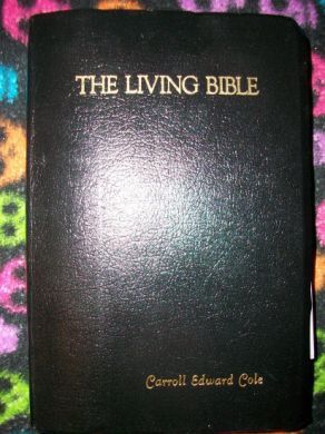 Carroll Cole - Personal Death Row Bible - DECEASED