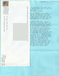 Eric Royce Leonard - Typed Letter and Envelope