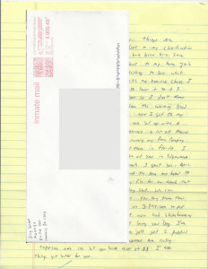 Gregory Graf - Handwritten Letter and Envelope