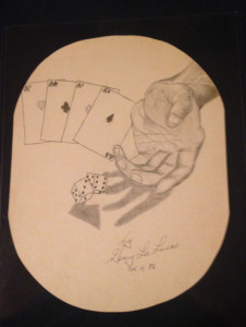 Henry Lee Lucas - 10X12 Original Artwork