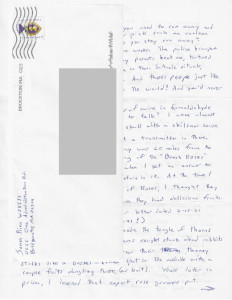 James P. Riva - Handwritten Letter and Envelope