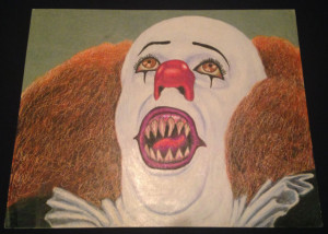 Keith Jesperson - 11X14 Color Pencil Artwork - Pennywise