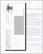 Christian Longo - Arrogant handwritten letter and envelope