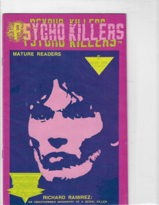 Richard Ramirez Psycho Killers Comic Book