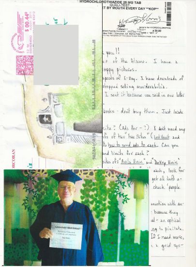 Roy L. Norris - Handwritten Letter and Envelope w/ Signed Photograph
