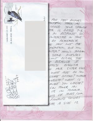 Richard Ramirez - THE NIGHT STALKER - Handwritten Letter and Envelope (2012)