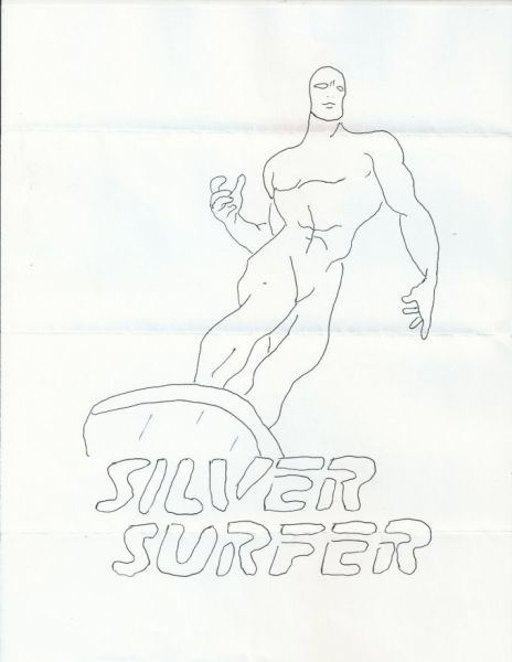 Richard Ramirez - THE NIGHT STALKER - 8X11 Silver Surfer UNSIGNED