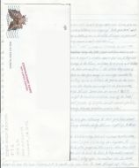 Steve Gordon - Handwritten Letter and Envelope